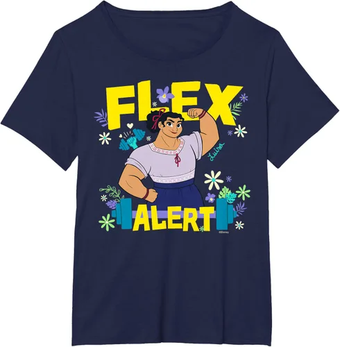 Miniatura 18 de Disney Encanto Luisa Madrigal Flex Alert Camiseta, Negro