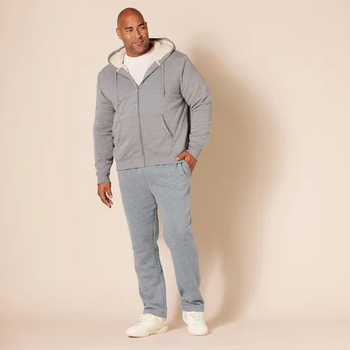 Miniatura 8 de Tienda Essentials - Pantalón deportivo de vellón con parte inferior abierta para hombre (disponible en tallas grandes y altas)