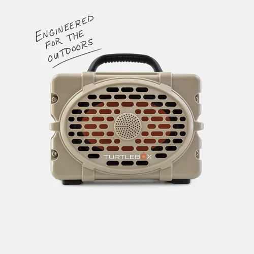 Miniatura 7 de Turtlebox Original Gen 3: Bocina Bluetooth portátil para exterior – Ultra-sónica (120dB), resistente al agua (IP67), resistente, resistente a Beige