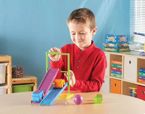 Miniatura 3 de Juego de actividades de Learning Resources STEM Fuerza y Movimiento, 20 piezas