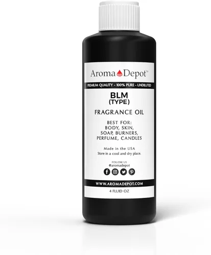 Aroma Depot Aceite de Fragancia de 4 oz. Black Lives Matter I Perfume I Aceite para la Piel I Aceite Perfumado. Proyectos DIY como Velas, Bombas de