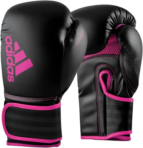 Miniatura 7 de Guantes de Boxeo Adidas Hybrid 80 - Guantes de boxeo para adultos para hombres y mujeres, guantes de bolsa pesada, guantes de kickboxing