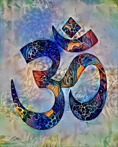 AUM Wall Art, OM Home Decor, zen art, Yoga Decor Yoga art print, Spiritual Art Wall Decor, Meditation Yoga Decor,Yoga gifts