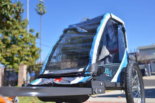 Miniatura 2 de Allen Sports Remolque para Niños de Acero Deluxe Azul