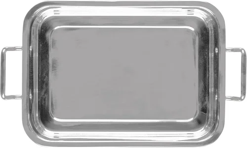 Miniatura 7 de Farberware Classic Traditions - Asador/sartén para asar de acero inoxidable con estante, 17" x 12.25