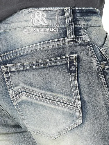 Miniatura 5 de Rock & Republic Jeans rectos relajados para hombre