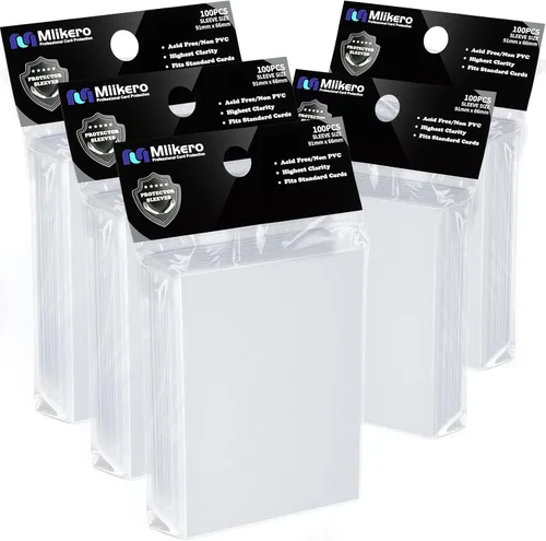 Miniatura 15 de 1000 fundas para tarjetas negras, protectores de mazo con fundas mate para cartas, fundas para cartas de intercambio aptas para MTG, TCG y cartas