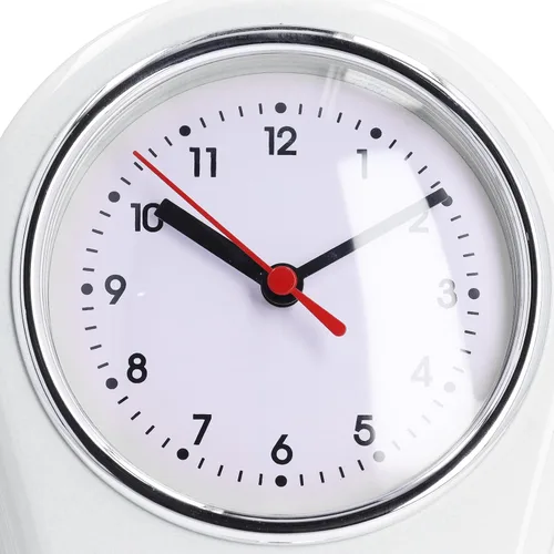 Miniatura 4 de Tyenaza Reloj de pared retro con temporizador de cocina de 9 pulgadas, multifuncional, innovador reloj de cuarzo de operación silenciosa