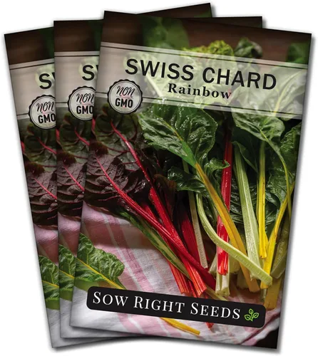 Miniatura 9 de Sow Right Seeds - Semillas de acelga arcoíris para plantar - Paquete de reliquia sin OMG con instrucciones para plantar y cultivar un huerto casero