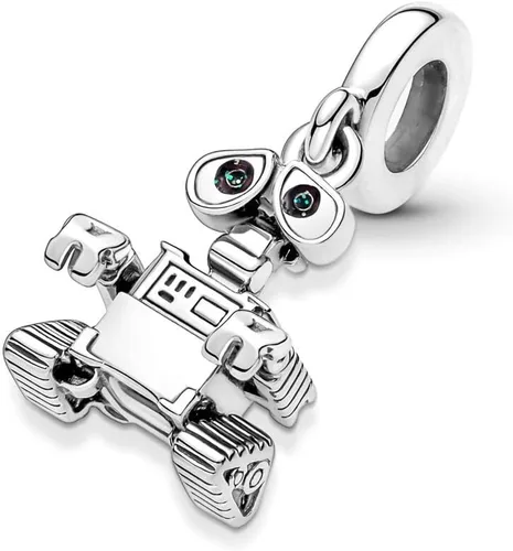 Miniatura 3 de Wall-E - Dije colgante de plata de ley 925, cuentas de joyería, regalos para mujer, pulsera y collar 118