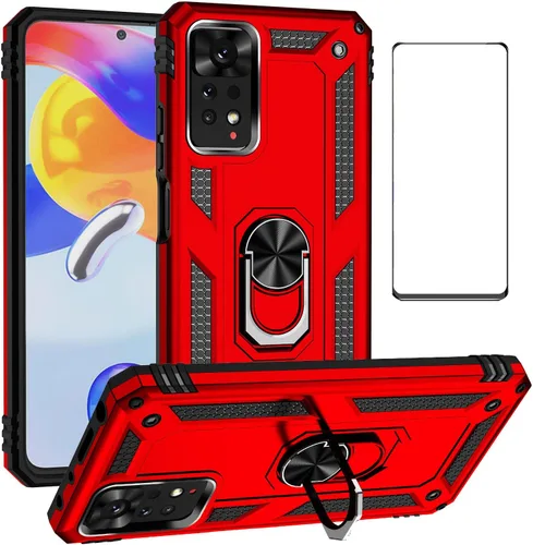Miniatura 68 de Funda para Xiaomi redmi Note 12 Pro Plus 5G con protector de pantalla, soporte delgado protección militar a prueba de golpes Armor Defender Funda