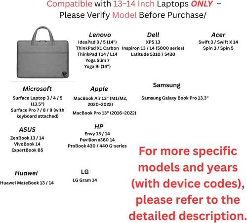 Miniatura 6 de Bolsa de mensajero multifuncional azul para portátil de 13-14 pulgadas solo MacBook Air Pro M1 M2 M3 HP Envy x360 Spectre Lenovo IdeaPad ThinkPad