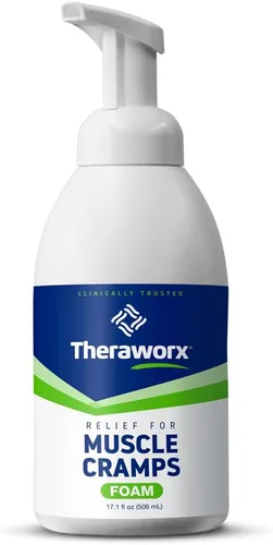 Miniatura 9 de Theraworx Alivio para calambres musculares Espasmo muscular de acción rápida, dolor de piernas con sulfato de magnesio, 7.1 onzas, 1 unidad