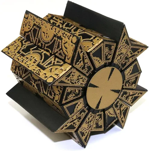 Miniatura 3 de SUIZU Caja de rompecabezas Hellraiser Desmontable, Caja de Bloqueo con Deformación Funcional con Base