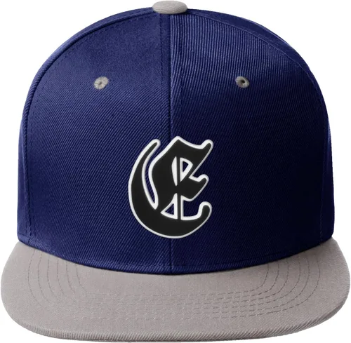 Miniatura 720 de Daxton Gorra clásica con visera de billete plano con letras del alfabeto inglés antiguo de la A a la Z