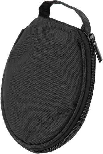 Miniatura 8 de Funda negra para CD/DVD de 20 capacidades, carpeta portátil de almacenamiento de disco para coche, hogar, organizador de transporte de viaje