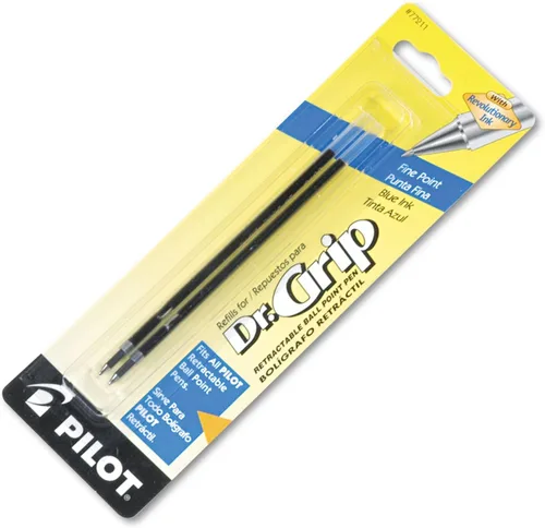Miniatura 9 de PILOT Dr. Grip Recambios de Tinta de Bolígrafo para Bolígrafos Retráctiles, Punta Fina, Tinta Negra, Paquete de 2 (77210)