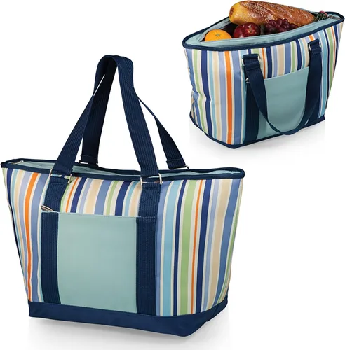 Miniatura 5 de ONIVA - a Picnic Time Brand Topanga - Bolsa térmica aislada St. Tropez, 13.8 x 8.5 x 13 pulgadas Colección St. Tropez - Azul cielo