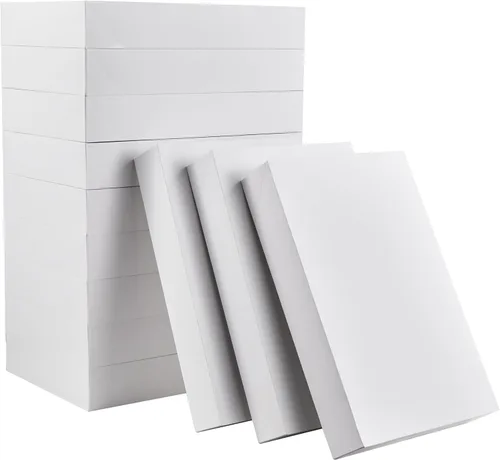 Miniatura 10 de SUNCOLOR Paquete de 12 Cajas de Regalo Grandes de Navidad Azules de 14" con Tapas para Ropa y Regalos