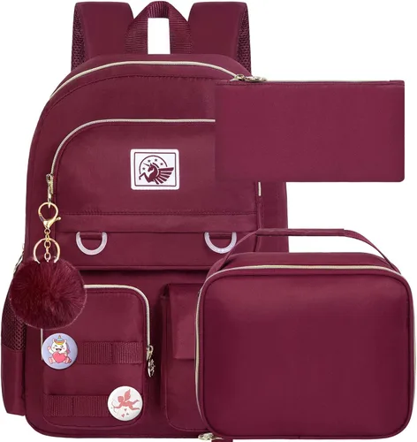 Miniatura 7 de CCJPX Mochila para niñas, mochila escolar para laptop de 16 pulgadas, mochila universitaria, mochila antirrobo para adolescentes, niñas, estudiantes
