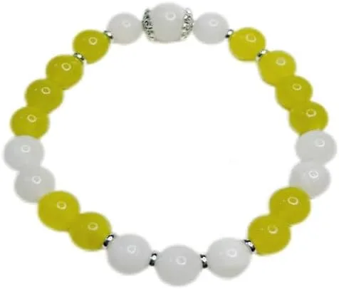 Miniatura 9 de Pulsera de cuentas redondas de piedra natural multi estilo pulsera de la suerte de múltiples estilos 0.315 in