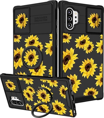 Miniatura 176 de Funermei Funda para teléfono Samsung Galaxy Note 10 Plus – Funda femenina bonita para niñas, diseño inspirador estético con funda para cámara