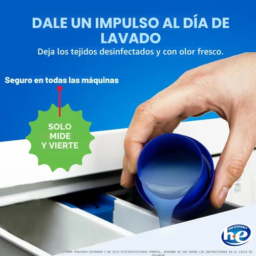 Miniatura 11 de Lysol Aditivo desinfectante para ropa con olores persistentes, líquido desinfectante para ropa de gimnasio y ropa deportiva, 0% lejía, elimina