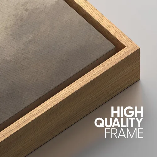 Miniatura 169 de SIGNWIN Lienzo enmarcado para pared, arte con pinceladas de flujo neutro en tonos beige abstractos, ilustraciones, arte moderno, decorativo