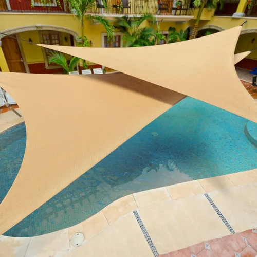 Miniatura 7 de Royal Shade Kit de herrajes de 10 pulgadas para toldo triangular de acero inoxidable de grado militar 316