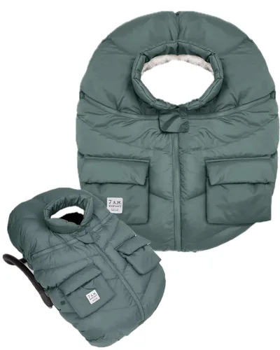 Miniatura 27 de 7AM Enfant Fundas de asiento de automóvil, funda de bebé Cocoon para niños y niñas, repelente de lluvia y nieve, transpirable, resistente al viento
