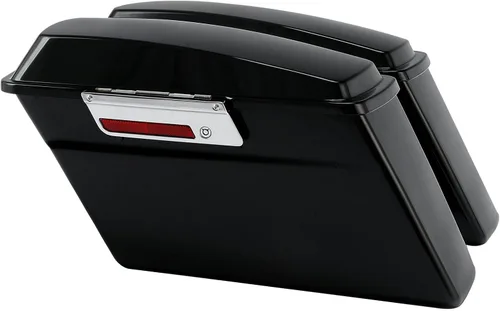 XMT-MOTO Alforjas duras Alforjas para Harley 1994-2013 modelos Touring road glide, road king, ultra, street glide, electra glide y modelos Softail