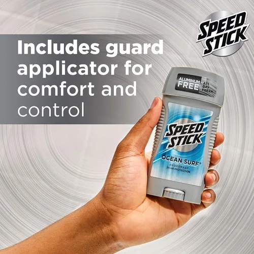 Miniatura 7 de Speed Stick Desodorante para hombres, Ocean Surf, 3 onzas, paquete de 4, el empaque puede variar