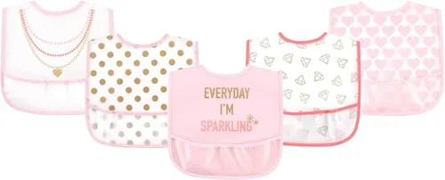 Miniatura 7 de Little Treasure Baberos PEVA impermeables unisex para bebés