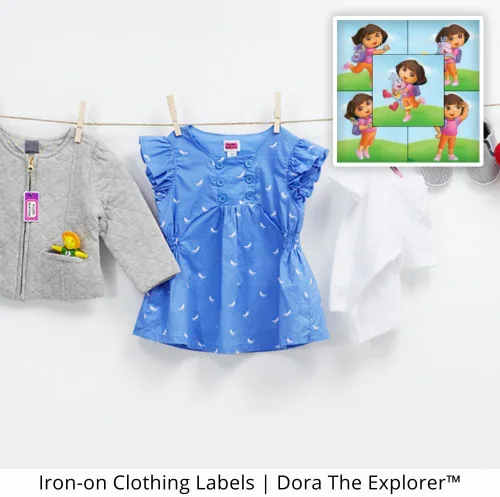 Miniatura 14 de Blaze and The Monster Machines - El paquete de ropa personalizado incluye etiquetas adhesivas, planchas y bolsas para niños, impermeables y aptas