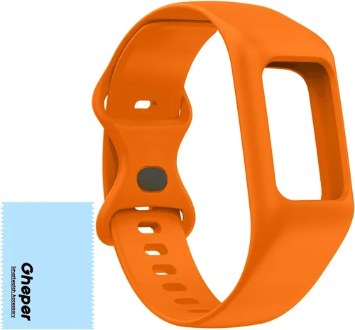 Miniatura 9 de Correa de reloj suave compatible con Fitbit Charge 6, Charge 5, Charge 4, Charge 3/3SE, correa de muñeca de silicona protectora todo en uno, correa