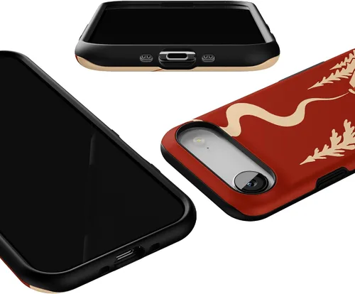 Miniatura 7 de Funda Casely para iPhone 12 Mini Todo Adornado Adornos Festivos Diseño Protector Audaz Diseño Compatible con MagSafe