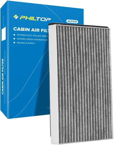 Miniatura 12 de PHILTOP Filtro de aire de cabina HEPA con carbón activado, compatible con CF10934 Mercedes-Benz E350, C300, C250, GLK350, C350, CLS550, E400, SL550