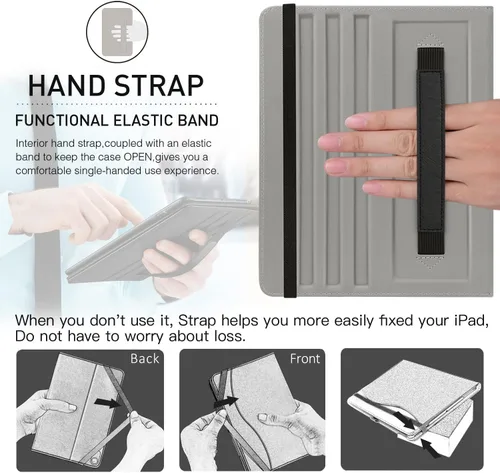 Miniatura 7 de ZtotopCases Funda para iPad (A16) de 11ª generación de 11 pulgadas 2025, Funda para iPad de 10ª generación de 10.9 pulgadas 2022, Funda Folio