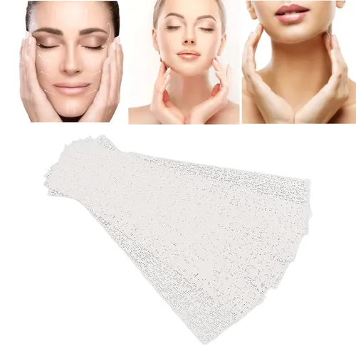 Miniatura 4 de V Line, 10 Uds Cuidado de la Piel Doble Mentón Reductor Yeso Facial Hidratante IluminaciónArrugas para Salón de Belleza
