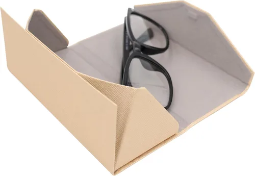Miniatura 70 de Real Sic Funda para lentes de sol para hombres y mujeres, soporte magnético plegable para lentes de sol, inspirado en el color sólido