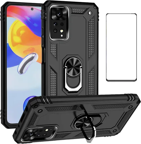 Miniatura 65 de Funda para Xiaomi redmi Note 12 Pro Plus 5G con protector de pantalla, soporte delgado protección militar a prueba de golpes Armor Defender Funda