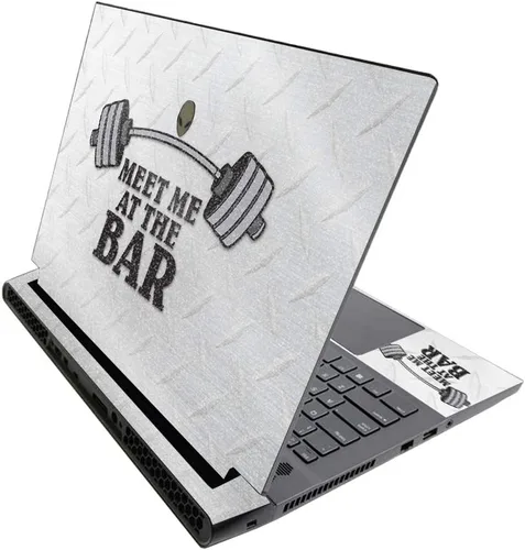 Miniatura 105 de MightySkins - Skin brillante con purpurina para Alienware M17 R3 (2020) y M17 R4 (2021) - Diversión de los años 90 Acabado duradero con purpurina