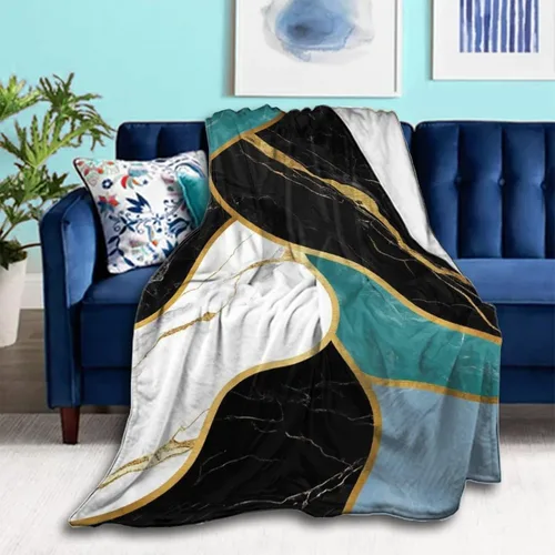 Miniatura 10 de Unqiue - Mantas mullidas para adolescentes, niños y niñas, manta cómoda para cama, sofá, compatible con atrapasueños de búho, arcoíris, mantas