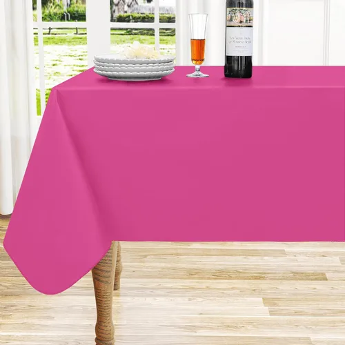 Miniatura 34 de homing - Mantel cuadrado de vinilo, mantel de plástico impermeable y a prueba de derrames con respaldo de franela, cubierta de mesa fácil de limpiar