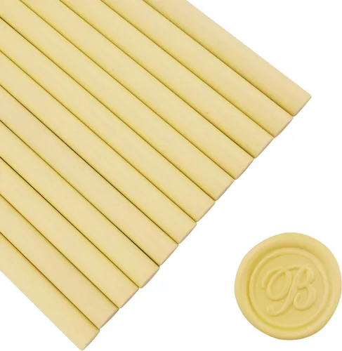 Miniatura 11 de Seal - 12 barras de cera para sellar cera con pistola de pegamento, palitos de cera para sellar cera, ideales para tarjetas, sobres, envoltura