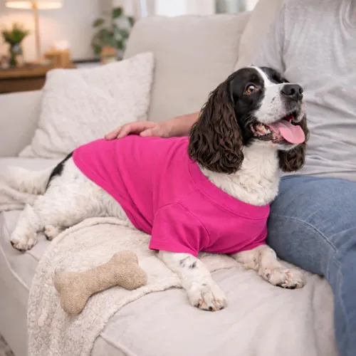 Miniatura 9 de Lovelonglong 2019 - Ropa para mascotas, Disfraces para Perro, Ropa Camisetas en blanco para Perros Grande Medianos Pequeños 100% Algodón 18