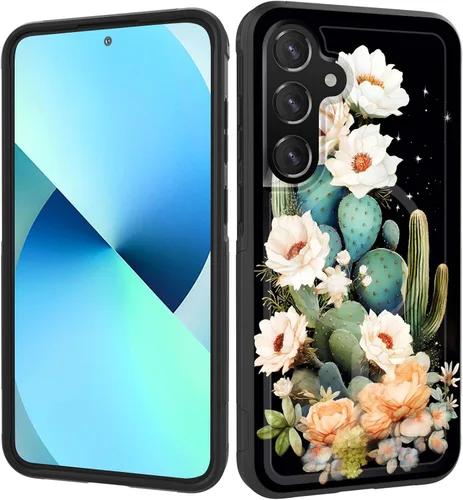 Miniatura 166 de Funda magnética para Galaxy A16 5G, [compatible con MagSafe] [protección contra caídas de grado militar] Funda resistente a prueba de golpes