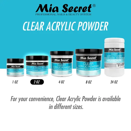 Miniatura 7 de Mia Secret Polvo acrílico transparente (1oz)