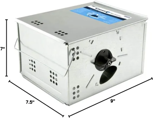 Miniatura 2 de Kness 101-0-002 Ketch-All Ratonera (3 Trampas) Plata