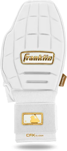 Miniatura 21 de Franklin Sports MLB Guante deslizante de béisbol y sóftbol - CFX PRT Guantes de baserunning deslizantes protectores para adultos y jóvenes - Guante